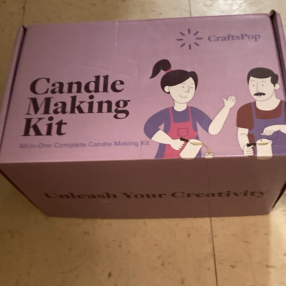 Craft Purple Candle Making Kit